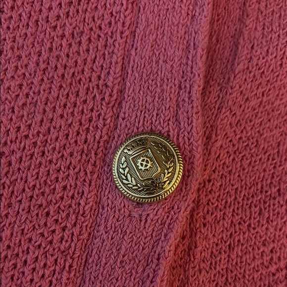 Zara Pink Knit Cardigan with Buttons - Picture 4 of 8